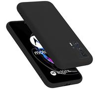 Cadorabo cover compatibile con Motorola EDGE 20 PRO/EDGE S PRO, cover in silicone liquido per EDGE 20 PRO/EDGE S PRO, custodia in silicone, resistente ai graffi - LIQUID NERO