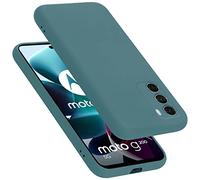 Cadorabo cover compatibile con Motorola MOTO G200 5G, cover in silicone liquido per MOTO G200 5G, custodia in silicone, resistente ai graffi e agli urti sottile cover protettiva - LIQUID VERDE