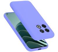 Cadorabo cover compatibile con OnePlus 10 PRO 5G, cover in silicone liquido per 10 PRO 5G, custodia in silicone, resistente ai graffi e agli urti sottile cover protettiva - LIQUID LILA CHIARO