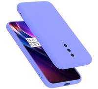 Cadorabo cover compatibile con OnePlus 8, cover in silicone liquido per 8, custodia in silicone, resistente ai graffi e agli urti sottile cover protettiva - LIQUID LILA CHIARO