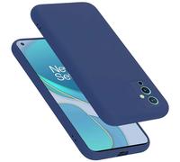 Cadorabo cover compatibile con OnePlus 9, cover in silicone liquido per 9, custodia in silicone, resistente ai graffi e agli urti sottile cover protettiva - LIQUID BLU