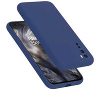 Cadorabo cover compatibile con OnePlus Nord, cover in silicone liquido per Nord, custodia in silicone, resistente ai graffi e agli urti sottile cover protettiva - LIQUID BLU