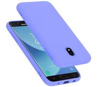 Cadorabo cover compatibile con Samsung Galaxy J5 2017, cover in silicone liquido per Galaxy J5 2017, custodia in silicone, resistente ai graffi e agli urti sottile cover - LIQUID LILA CHIARO