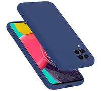 Cadorabo cover compatibile con Samsung Galaxy M53 5G, cover in silicone liquido per Galaxy M53 5G, custodia in silicone, resistente ai graffi e agli urti sottile cover protettiva - LIQUID BLU