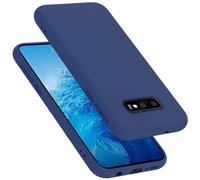 Cadorabo cover compatibile con Samsung Galaxy S10e, cover in silicone liquido per Galaxy S10e, custodia in silicone, resistente ai graffi e agli urti sottile cover protettiva - LIQUID BLU