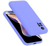 Cadorabo cover compatibile con Xiaomi RedMi NOTE 11 PRO 4G / 5G, cover in silicone liquido per RedMi NOTE 11 PRO 4G / 5G, custodia in silicone, resistente ai graffi - LIQUID LILA CHIARO