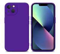Cadorabo Custodia compatibile con Apple iPhone 14 in FLUID VIOLA SCURO - Coperchio protettivo in silicone TPU flessibile