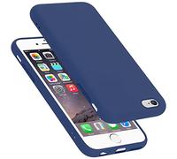 Cadorabo Custodia compatibile con Apple iPhone 6 PLUS in LIQUID BLU - Morbida Cover Protettiva Sottile di Silicone TPU con Bordo Protezione - Ultra Slim Case Antiurto Gel Back Bumper Guscio
