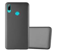 Cadorabo Custodia compatibile con Huawei P SMART 2019 / Honor 10 LITE in GRIGIO METALLICO - Morbida Cover Protettiva Sottile di Silicone TPU con Bordo Protezione - Ultra Slim Case Antiurto Back Guscio