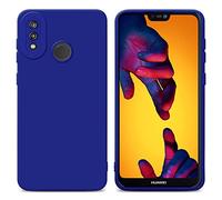 Cadorabo Custodia compatibile con Huawei P20 LITE 2018 / NOVA 3E in FLUID BLU - Coperchio protettivo in silicone TPU flessibile