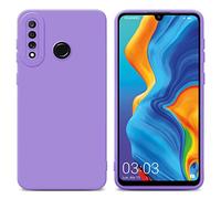 Cadorabo Custodia compatibile con Huawei P30 LITE in FLUID VIOLA CHIARO - Coperchio protettivo in silicone TPU flessibile