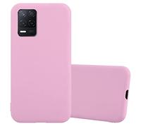 Cadorabo Custodia compatibile con Realme 8 5G / V13 / Q3 / Q3i / Narzo 30 5G in CANDY ROSA - Coperchio protettivo in silicone TPU flessibile