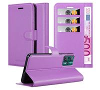 Cadorabo Custodia compatibile con Realme 9 5G / 9 PRO / V25 / Q5 / OnePlus Nord CE 2 LITE 5G in VIOLETTA AMETISTA - Coperchio protettiva con chiusura magnetica, funzione stand e tasca per le carte