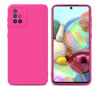 Cadorabo Custodia compatibile con Samsung Galaxy A71 4G in FLUID HOTPINK - Coperchio protettivo in silicone TPU flessibile