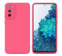 CADORABO in gel di silicone TPU flessibile Custodia per Samsung Galaxy S20 FE, FLUID ROSSO