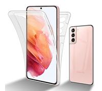 Cadorabo Custodia compatibile con Samsung Galaxy S22 in TRANSPARENTE - Custodia per cellulare completa a 360° Protezione anteriore e posteriore Protezione a tutto tondo con protezione dello schermo