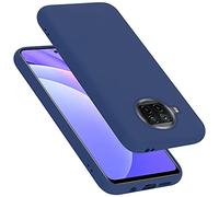 Cadorabo Custodia compatibile con Xiaomi Mi 10T Lite in LIQUID BLU - Morbida Cover Protettiva Sottile di Silicone TPU con Bordo Protezione - Ultra Slim Case Antiurto Gel Back Bumper Guscio