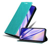 Cadorabo Custodia Libro compatibile con Asus ZenFone 8 FLIP in TURCHESE PETROLIO - con Vani di Carte, Funzione Stand e Chiusura Magnetica - Portafoglio Cover Case Wallet Book Etui Protezione