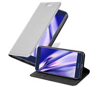 Cadorabo Custodia Libro compatibile con Honor 6C PRO in GRIGIO TITANIO - con Vani di Carte, Funzione Stand e Chiusura Magnetica - Portafoglio Cover Case Wallet Book Etui Protezione