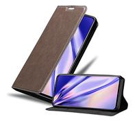 Cadorabo Custodia Libro compatibile con Huawei P Smart Pro in BRUNO CAFÉ - con Vani di Carte, Funzione Stand e Chiusura Magnetica - Portafoglio Cover Case Wallet Book Etui Protezione