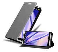 Cadorabo Custodia Libro compatibile con LG V20 in GRIGIO TITANIO - con Vani di Carte, Funzione Stand e Chiusura Magnetica - Portafoglio Cover Case Wallet Book Etui Protezione