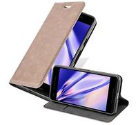 Cadorabo Custodia Libro per Google Pixel 2 XL in Bruno Café - con Vani di Carte, Funzione Stand e Chiusura Magnetica - Portafoglio Cover Case Wallet Book Etui Protezione