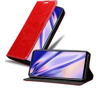 Cadorabo Custodia Libro per Honor 20 PRO in ROSSO MELA - con Vani di Carte, Funzione Stand e Chiusura Magnetica - Portafoglio Cover Case Wallet Book Etui Protezione