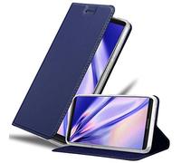 Cadorabo Custodia Libro per Huawei MATE 10 PRO in CLASSY BLU SCURO - con Vani di Carte, Funzione Stand e Chiusura Magnetica - Portafoglio Cover Case Wallet Book Etui Protezione