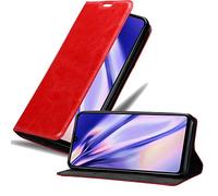 Cadorabo Custodia Libro per Huawei P30 LITE in ROSSO MELA - con Vani di Carte, Funzione Stand e Chiusura Magnetica - Portafoglio Cover Case Wallet Book Etui Protezione