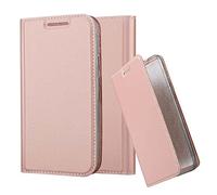 Cadorabo Custodia Libro per Motorola MOTO G3 in CLASSY ORO ROSA - con Vani di Carte, Funzione Stand e Chiusura Magnetica - Portafoglio Cover Case Wallet Book Etui Protezione