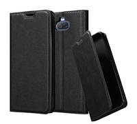 Cadorabo Custodia Libro per Sony Xperia 10 PLUS in NERO DI NOTTE - con Vani di Carte, Funzione Stand e Chiusura Magnetica - Portafoglio Cover Case Wallet Book Etui Protezione