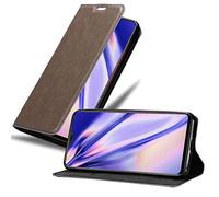 Cadorabo Custodia Libro per Vivo X21 in Bruno Café - con Vani di Carte, Funzione Stand e Chiusura Magnetica - Portafoglio Cover Case Wallet Book Etui Protezione
