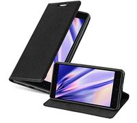 Cadorabo Custodia Libro per Xiaomi Mi MAX 2 in NERO DI NOTTE - con Vani di Carte, Funzione Stand e Chiusura Magnetica - Portafoglio Cover Case Wallet Book Etui Protezione