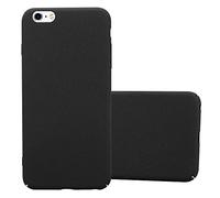 Cadorabo Custodia per Apple iPhone 6 PLUS/iPhone 6S PLUS in FROSTY NERO - Rigida Cover Protettiva Sottile con Bordo Protezione - Back Hard Case Ultra Slim Bumper Antiurto Guscio Plastica