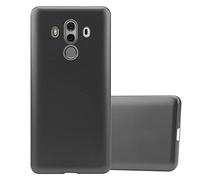 Cadorabo Custodia per Huawei MATE 10 PRO in GRIGIO METALLICO - Morbida Cover Protettiva Sottile di Silicone TPU con Bordo Protezione - Ultra Slim Case Antiurto Gel Back Bumper Guscio