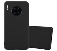 Cadorabo Custodia per Huawei Mate 30 PRO in CANDY NERO - Morbida Cover Protettiva Sottile di Silicone TPU con Bordo Protezione - Ultra Slim Case Antiurto Gel Back Bumper Guscio