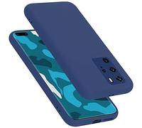 Cadorabo Custodia per Huawei P40 PRO / P40 PRO PLUS in LIQUID BLU - Morbida Cover Protettiva Sottile di Silicone TPU con Bordo Protezione - Ultra Slim Case Antiurto Gel Back Bumper Guscio
