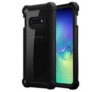 Cadorabo Custodia per Samsung Galaxy S10e in NERO ALNO - 2-in-1 Cover con Bordo Silicone TPU e Schiena Acrilico - Back Hard Case Bumper Antiurto Guscio