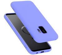 Cadorabo Custodia per Samsung Galaxy S9 in LIQUID LILA CHIARO - Morbida Cover Protettiva Sottile di Silicone TPU con Bordo Protezione - Ultra Slim Case Antiurto Gel Back Bumper Guscio