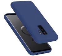 Cadorabo Custodia per Samsung Galaxy S9 PLUS in LIQUID BLU - Morbida Cover Protettiva Sottile di Silicone TPU con Bordo Protezione - Ultra Slim Case Antiurto Gel Back Bumper Guscio
