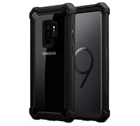 Cadorabo Custodia per Samsung Galaxy S9 PLUS in NERO ALNO - 2-in-1 Cover con Bordo Silicone TPU e Schiena Acrilico - Back Hard Case Bumper Antiurto Guscio
