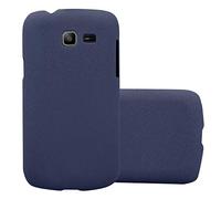 Cadorabo Custodia per Samsung Galaxy TREND LITE in FROSTY AZZURRO - Rigida Cover Protettiva Sottile con Bordo Protezione - Back Hard Case Ultra Slim Bumper Antiurto Guscio Plastica