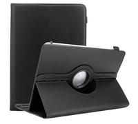 Cadorabo Custodia per tablet compatibile con Acepad A140 (10.1 Pollici) in NERO - Custodia protettiva in pelle sintetica con funzione di supporto - Custodia a 360 gradi con elastico