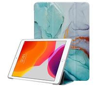Cadorabo Custodia per tablet compatibile con Apple iPad PRO (10.5 Pollici) - Design Marmo Verde - Coperchio protettivo ultra sottile in silicone TPU flessibile con funzione stand