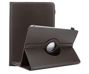 Cadorabo Custodia per tablet compatibile con Medion LifeTab P9701 (9.7) in MARRONE - Custodia protettiva in pelle sintetica con funzione di supporto - Custodia a 360 gradi con elastico
