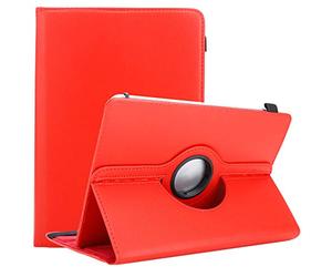 Cadorabo Custodia per tablet compatibile con Xiaomi Mi Pad 2 (7.9 Pollici) in Rosso - Custodia protettiva in pelle sintetica con funzione di supporto - Custodia a 360 gradi con elastico