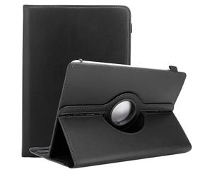 Cadorabo Custodia per tablet compatibile con Xperia Tablet Z2 (10.1 Pollici) SGP521 in NERO - Custodia protettiva in pelle sintetica con funzione di supporto - Custodia a 360 gradi con elastico