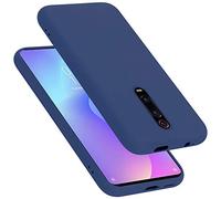 Cadorabo Custodia per Xiaomi 9T/K20/K20 Pro in LIQUID BLU - Morbida Cover Protettiva Sottile di Silicone TPU con Bordo Protezione - Ultra Slim Case Antiurto Gel Back Bumper Guscio