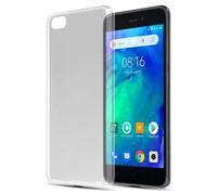 Cadorabo Custodia per Xiaomi RedMi GO in TRANSPARENTE - Morbida Cover Protettiva Sottile di Silicone TPU con Bordo Protezione - Ultra Slim Case Antiurto Gel Back Bumper Guscio