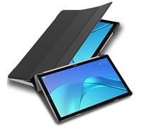 Cadorabo Custodia Tablet per Huawei MediaPad M5 / M5 PRO (10.8" Zoll) in NERO SATIN - Copertura Protettiva Molto Sottile di Similpelle in Stile Libro CON Auto Wake Up e Funzione Stand